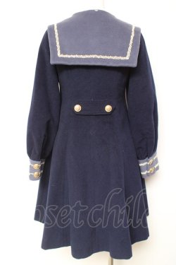 画像2: Sweet Fragrance / クマちゃんのコート S ネイビー Y-26-02-04-111-LO-CO-SZ-ZY