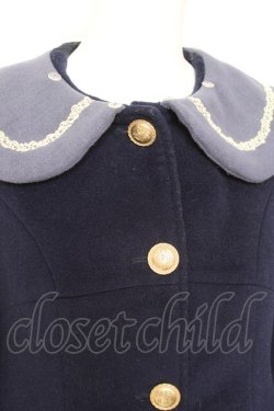 画像4: Sweet Fragrance / クマちゃんのコート S ネイビー Y-26-02-04-111-LO-CO-SZ-ZY