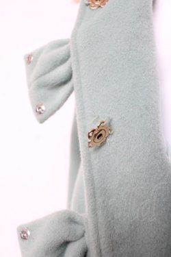 画像5: Unideer / Aラインファー付きコート S ミントグリーン Y-26-02-04-112-LO-OP-SZ-ZY