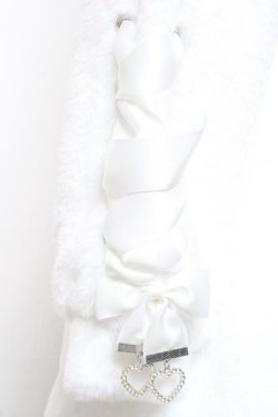 画像3: DearMyLove / 選べるフードデザインフレアファーコート M-L 白 Y-26-02-04-113-EL-CO-SZ-ZY