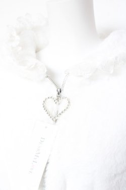 画像5: DearMyLove / 選べるフードデザインフレアファーコート M-L 白 Y-26-02-04-113-EL-CO-SZ-ZY