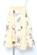 画像1: axes femme POETIQUE / トムとジェリースカート M イエロー Y-26-02-04-120-AX-SK-SZ-ZY (1)