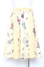 画像2: axes femme POETIQUE / トムとジェリースカート M イエロー Y-26-02-04-120-AX-SK-SZ-ZI (2)