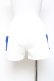 画像3: ACDC RAG / ドットネコショートパンツ  ホワイト×ネイビー Y-26-02-04-126-PU-PA-SZ-ZY (3)