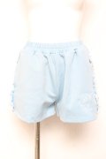 ACDC RAG / 月ジャージショートパンツ  サックス Y-26-02-04-127-PU-PA-SZ-ZY