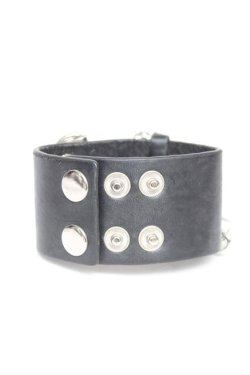 画像2: ALGONQUINS / 手骨モチーフブレスレット  黒 Y-26-02-04-019-AL-AC-SZ-ZY