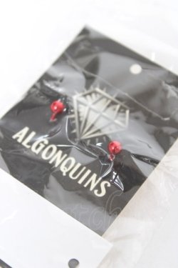 画像2: ALGONQUINS / LIPピアス  赤 Y-26-02-04-020-AL-AC-SZ-ZY