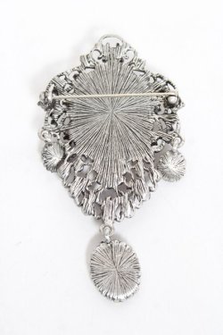 画像2: axes femme / ローズカメオブローチ  ラベンダー Y-26-02-04-021-AX-AC-SZ-ZY