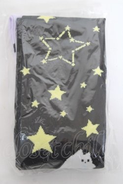 画像2: Angelic Pretty / Magical Milk Catsオーバーニー  ブラック Y-26-02-04-029-AP-ZA-SZ-ZY