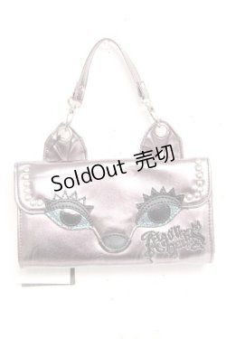 画像1: ALGONQUINS / 猫モチーフウォレット  グレー Y-26-02-04-034-AL-ZA-SZ-ZY