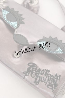 画像3: ALGONQUINS / 猫モチーフウォレット  グレー Y-26-02-04-034-AL-ZA-SZ-ZY