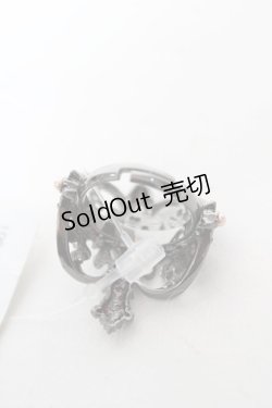 画像2: axes femme / ビジュークロスリング  ワイン Y-26-02-05-005-AX-AC-SZ-ZY