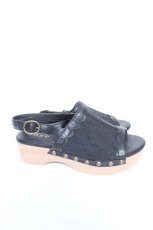 画像4: axes femme / レースサボサンダル L 黒Y-26-02-05-046-AX-SH-SZ-ZTK030 (4)