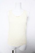 axes femme / レースタンクトップ M 生成り Y-26-02-05-052-AX-TO-SZ-ZY