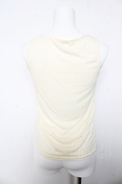 画像2: axes femme / レースタンクトップ M 生成り Y-26-02-05-052-AX-TO-SZ-ZY