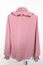 画像2: axes femme kawaii / ピンタック袖デザインブラウス M ピンク Y-26-02-05-057-AX-BL-SZ-ZS (2)