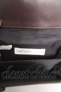 画像3: m petit by misako / AMリボンモチーフコインケース  中茶 Y-26-02-05-009-LO-ZA-SZ-ZY