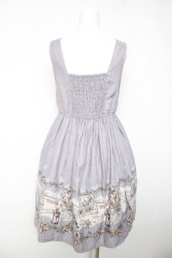 画像2: axes femme / クラシックパネル柄ワンピース M ラベンダー Y-26-02-05-081-AX-OP-SZ-ZY