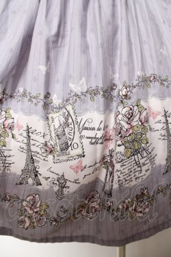 画像3: axes femme / クラシックパネル柄ワンピース M ラベンダー Y-26-02-05-081-AX-OP-SZ-ZY