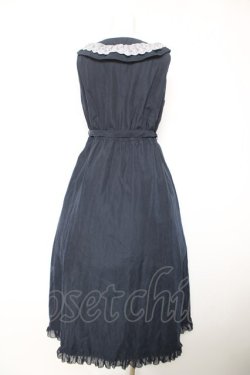 画像2: axes femme POETIQUE / フィッシュテールロングワンピース M 紺 Y-26-02-05-086-AX-OP-SZ-ZY