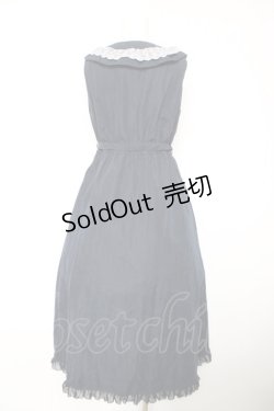 画像2: axes femme POETIQUE / フィッシュテールロングワンピース M 紺 Y-26-02-05-086-AX-OP-SZ-ZT129