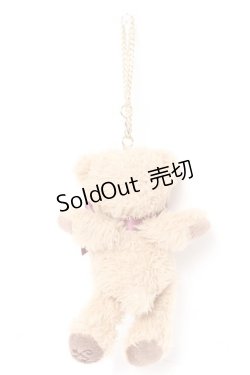 画像2: Maison de FLEUR / フルールベアチャーム F  Y-26-02-05-017-LO-ZA-SZ-ZY