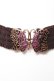 画像1: axes femme / 蝶バックルゴムベルト  茶 Y-26-02-05-019-AX-BL-SZ-ZY (1)