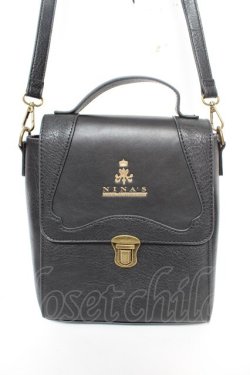 画像1: m petit by misako / AM*フラップショルダー  濃黒 Y-26-02-05-029-LO-BG-SZ-ZY