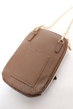 画像2: m petit by misako / AMリボンショルダーバッグ  中茶 Y-26-02-05-032-LO-BG-SZ-ZY