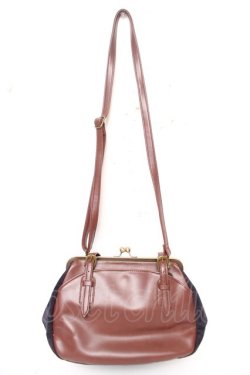 画像2: axes femme / レースショルダーバッグ  紺 Y-26-02-05-033-AX-BG-SZ-ZY