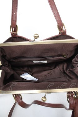 画像3: axes femme / レースショルダーバッグ  紺 Y-26-02-05-033-AX-BG-SZ-ZY