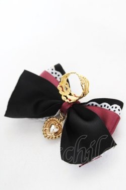 画像2: Amavel / Fantasy Merry-go-Roundリボンリング  黒 Y-26-02-05-004-CA-AC-SZ-ZY