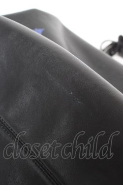 画像4: Moi-meme-Moitie / アイアンゲート2wayボストンバッグ  ブラック×ブルー Y-26-02-05-035-MO-BG-SZ-ZY