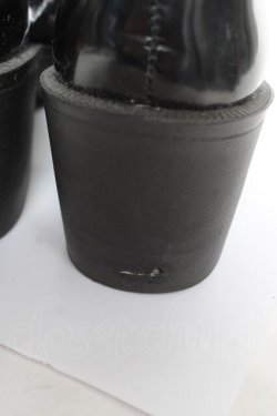 画像5: NOEMIE / ハートバックルマニッシュシューズ 黒 LL Y-26-02-09-049-LO-SH-SZ-ZY