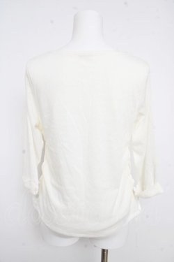 画像2: axes femme / サイドレースアップカットプル  生成り Y-26-02-09-060-AX-TO-SZ-ZY