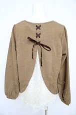 画像2: axes femme / バックシャンカットプルオーバー  ベージュ Y-26-02-09-069-AX-TO-SZ-ZT631 (2)