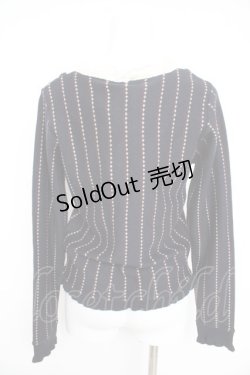 画像2: axes femme / 重ね着風ニット  紺 Y-26-02-09-077-AX-TO-SZ-ZT017