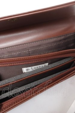画像3: axes femme / 洋書風デザインウォレット  茶 Y-26-02-09-009-AX-ZA-SZ-ZY