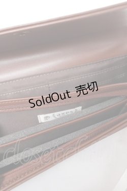 画像3: axes femme / 洋書風デザインウォレット  茶 Y-26-02-09-009-AX-ZA-SZ-ZT0308D