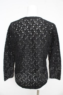 画像2: INGEBORG / 総レースプルオーバー  黒 Y-26-02-09-085-LO-TO-SZ-ZY