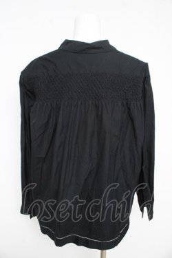 画像2: INGEBORG / 刺繍入りブラウス  黒 Y-26-02-09-086-LO-BL-SZ-ZY