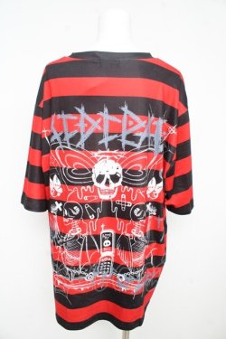 画像2: ACDC RAG / WING HEART Tシャツ  赤 Y-26-02-09-089-PU-TO-SZ-ZY