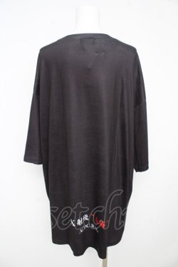 画像2: ACDC RAG / タレストロベリーヒュージT  黒×赤 Y-26-02-09-090-PU-TO-SZ-ZY