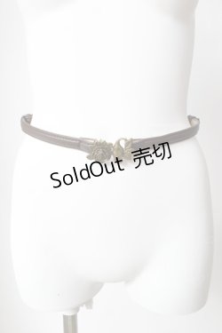 画像2: axes femme / バラバックルベルト  茶 Y-26-02-09-010-AX-BL-SZ-ZY