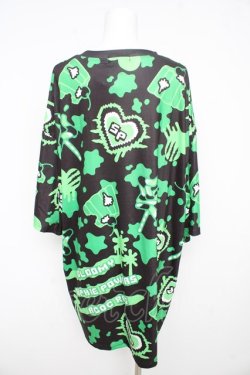 画像2: ACDC RAG / Gloomy x Sophie Powers Jelly ヒュージTシャツ  グリーン Y-26-02-09-095-PU-TO-SZ-ZY