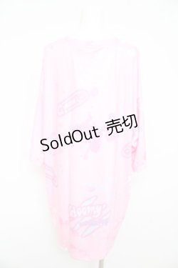 画像2: ACDC RAG / パステルグルーミー ヒュージT  ピンク Y-26-02-09-097-PU-TO-SZ-ZY