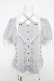 画像1: Ozz oneste / 薔薇刺繍ブラウス  グレー Y-26-02-09-105-OO-BL-SZ-ZY (1)