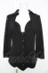 画像1: Ozz Croce / バックレース切替pt入りブラウス  黒 Y-26-02-09-111-OO-BL-SZ-ZY (1)