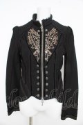 OZZ ANGELO / ナポレオン風刺繍ジャケット  黒×金 Y-26-02-09-112-OO-JA-SZ-ZY