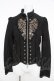 画像1: OZZ ANGELO / ナポレオン風刺繍ジャケット  黒×金 Y-26-02-09-112-OO-JA-SZ-ZY (1)